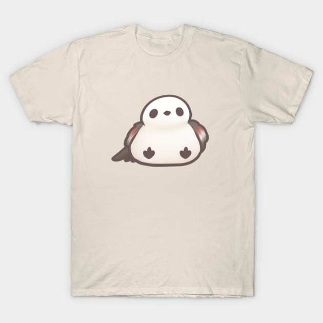 Cute Korean Crow Birdy T-Shirt by mil.creates